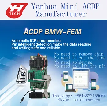 Free shipping! Yanhua Mini ACDP programmer for BMW FEM/BDC add key or all-key-lost solderless
Free shipping! Yanhua Mini ACDP programmer for BMW FEM/BDC add key or all-key-lost solderless