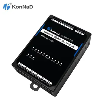 Ethernet Remote IO controller module 8DO Pulse output Form A relay RTU master module Modbus TCP communication
Ethernet Remote IO controller module 8DO Pulse output Form A relay RTU master module Modbus TCP communication