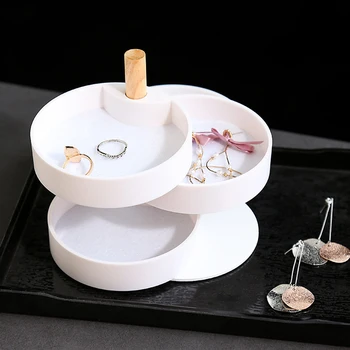Jewelry Boxs Creative 4 Layers Rotatable Plastic Jewelry Container Case Earrings Ring Box Multi-Function Jewelry Storage Box
Jewelry Boxs Creative 4 Layers Rotatable Plastic Jewelry Container Case Earrings Ring Box Multi-Function Jewelry Storage Box