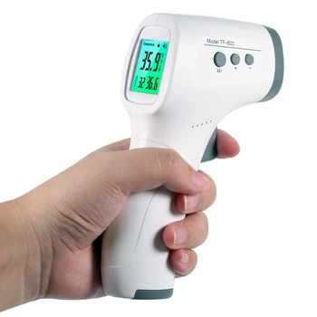 Non-contact IR Infrared Thermometer Forehead Digital Temperature Measurement LCD Digital Display Fast Measure Infrared Thermomet
Non-contact IR Infrared Thermometer Forehead Digital Temperature Measurement LCD Digital Display Fast Measure Infrared Thermomet