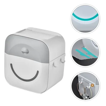 1 pc Toilet Tissue Box Paper Rack Tissue Shelf Rack Paper Storage Box for Toilet
1 pc Toilet Tissue Box Paper Rack Tissue Shelf Rack Paper Storage Box for Toilet