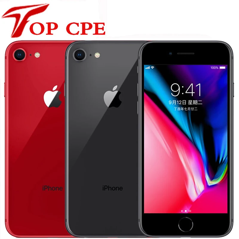 Оригинальный Apple iPhone 8 2 Гб ОЗУ 64 ГБ/256 ГБ шестиядерный IOS 3D Touch ID камера 12 МП 4 7 дюйма