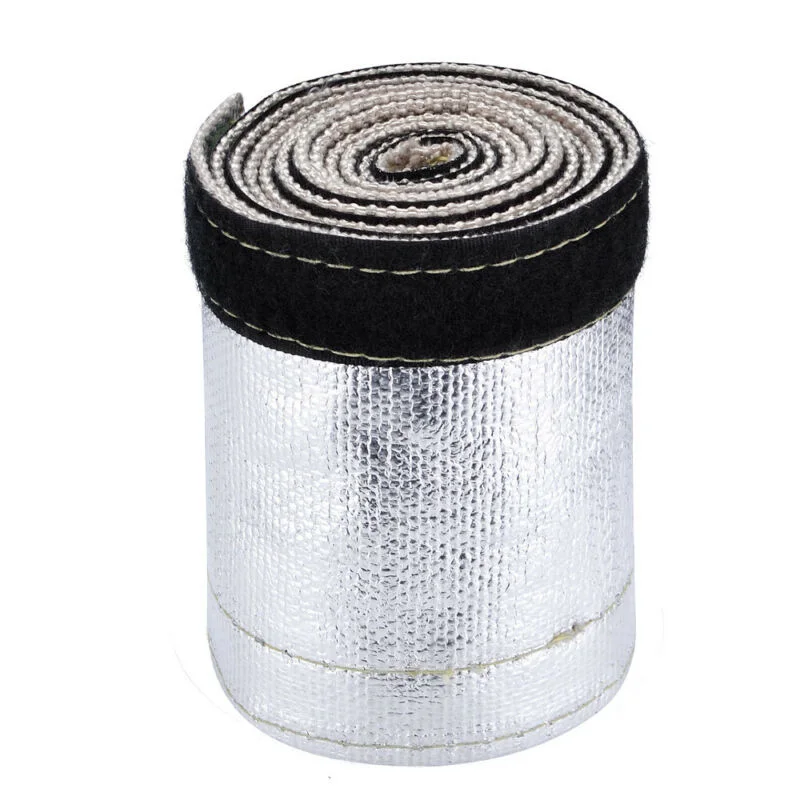 183cm Heat Shield Sleeve Insulator Wire Mug Cover Wrap Loom Tube Metallic Heat Shield Thermal Insulated Sleeve Wire Hose Cover
183cm Heat Shield Sleeve Insulator Wire Mug Cover Wrap Loom Tube Metallic Heat Shield Thermal Insulated Sleeve Wire Hose Cover