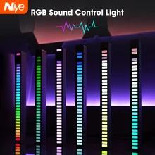 RGB Sound Control LED Light Control Pickup Voice Activated Rhythm Lights Color Ambient 32 Bit Music Level Indicator Car Desktop RGB Sound Control LED Light Control Pickup Voice Activated Rhythm Lights Color Ambient 32 Bit Music Level Indicator Car Desktop