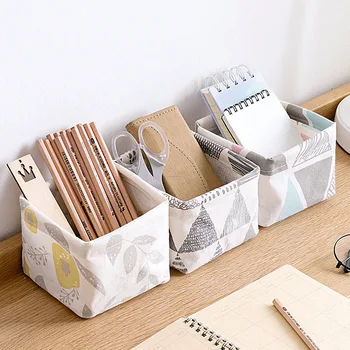 Storage Box Organizador Square Cloth Stationery Storage Box TheTeaTable Remote Control Receives TheBasket Toiletries on The Desk
Storage Box Organizador Square Cloth Stationery Storage Box TheTeaTable Remote Control Receives TheBasket Toiletries on The Desk