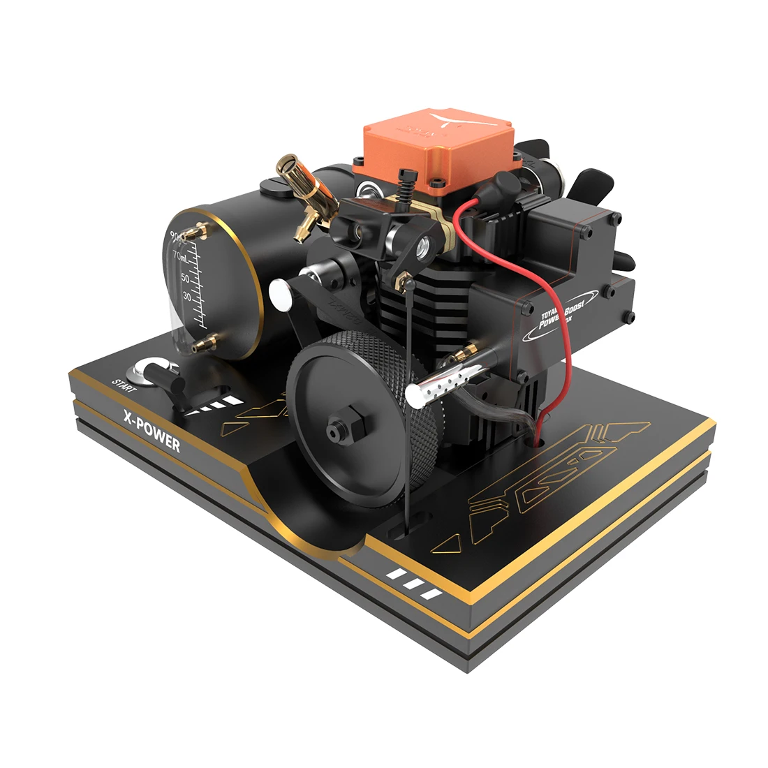 Toyan 4 Stroke Methanol RC Engine Set FS-S100A with Engine Base Newest Starter kits for Beginner 2019 Christmas Gift for Adult
Toyan 4 Stroke Methanol RC Engine Set FS-S100A with Engine Base Newest Starter kits for Beginner 2019 Christmas Gift for Adult