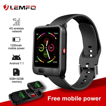 LEMFO LEM11 4G Smart watch Anroid with Potable Speaker 1200mAh Power Bank Newest GPS Wifi Smart Watch Men Heart Rate Monitoring
LEMFO LEM11 4G Smart watch Anroid with Potable Speaker 1200mAh Power Bank Newest GPS Wifi Smart Watch Men Heart Rate Monitoring
