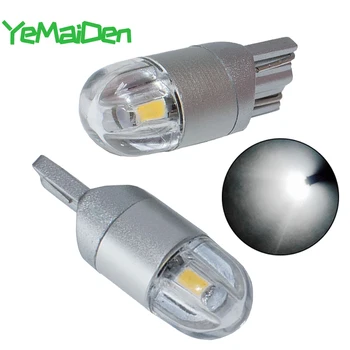 T10 LED Bulb White 12V 7000K 3030 2 SMD 5W5 W5W LED Interior dome Reading Light Car Plate License Wedge Side Clearance Lamp
T10 LED Bulb White 12V 7000K 3030 2 SMD 5W5 W5W LED Interior dome Reading Light Car Plate License Wedge Side Clearance Lamp