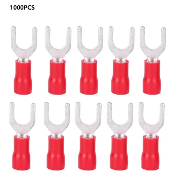 Crimp Connector 1000Pcs -Shape SV1.25-5 Red Copper Cold-Pressed Crimp Terminals Wire Connectors Accessory connettori elettrici
Crimp Connector 1000Pcs -Shape SV1.25-5 Red Copper Cold-Pressed Crimp Terminals Wire Connectors Accessory connettori elettrici