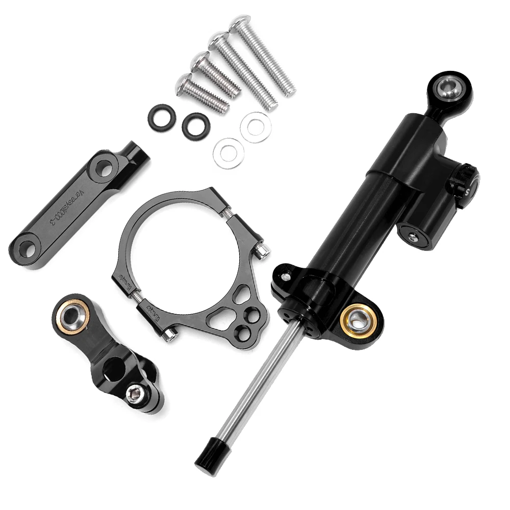 CNC Motorcycle Steering Damper Stabilizer With Mounting Bracket Adapter Set For Kawasaki VERSYS1000 VERSYS 1000 2012-2015 2016
CNC Motorcycle Steering Damper Stabilizer With Mounting Bracket Adapter Set For Kawasaki VERSYS1000 VERSYS 1000 2012-2015 2016