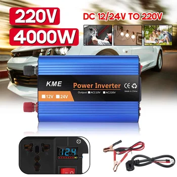Car Solar Power Inverter 12/24V 110/220V 4000W Peak Voltage Convertor Transformer Inversor Modified Sine Wave+LCD Display
Car Solar Power Inverter 12/24V 110/220V 4000W Peak Voltage Convertor Transformer Inversor Modified Sine Wave+LCD Display