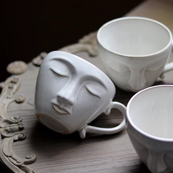 Retro Retro Rub Color Simple Face Cup Large Capacity Ceramic Glass Breakfast Oat Bowl coffee cups tazas de ceramica creativas
Retro Retro Rub Color Simple Face Cup Large Capacity Ceramic Glass Breakfast Oat Bowl coffee cups tazas de ceramica creativas