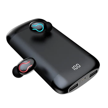 TWS Wireless Earbuds Mini Bluetooth Earphones Stereo Sport Waterproof Headset Earpieces With Charging Case New
TWS Wireless Earbuds Mini Bluetooth Earphones Stereo Sport Waterproof Headset Earpieces With Charging Case New