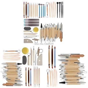 30/42/56pcs Pottery Clay Sculpture Sculpting Carving Modelling Ceramic Hobby Tools Art Craft Combination Dropship
30/42/56pcs Pottery Clay Sculpture Sculpting Carving Modelling Ceramic Hobby Tools Art Craft Combination Dropship