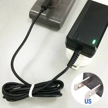 Battery Charger Power Cable Plug For Dyson V6 Absolute Animal Cordless Vacuum 26.10V 780mA Output UK/EU/AU/US Plug
Battery Charger Power Cable Plug For Dyson V6 Absolute Animal Cordless Vacuum 26.10V 780mA Output UK/EU/AU/US Plug