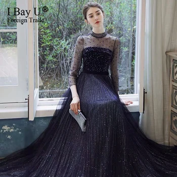 In Stock New Shinning Crystal Evening Dress 2020 Simple Elegant Navy Blue 3/4 Sleeve Formal Party Gown Robe De Soiree Prom Dress
In Stock New Shinning Crystal Evening Dress 2020 Simple Elegant Navy Blue 3/4 Sleeve Formal Party Gown Robe De Soiree Prom Dress