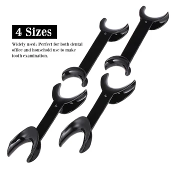 4 Sizes Dental Tool T-Shape Intraoral Cheek Lip Retractor Opener Double Head Orthodontic Teeth Mouth Opener
4 Sizes Dental Tool T-Shape Intraoral Cheek Lip Retractor Opener Double Head Orthodontic Teeth Mouth Opener