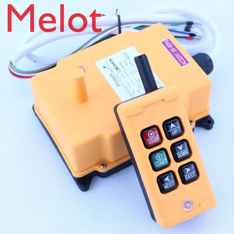 HS-6 Hoist crane remote control wireless radio Uting remote control 380VAC 220VAC 36VAC 12VDC-24VDC
HS-6 Hoist crane remote control wireless radio Uting remote control 380VAC 220VAC 36VAC 12VDC-24VDC