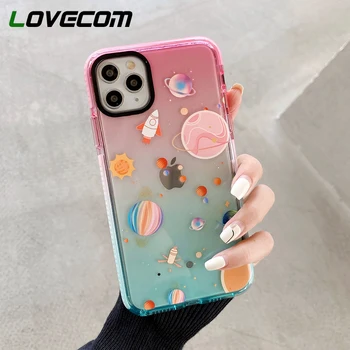 LOVECOM Gradient Color Planet Phone Case For iPhone 11 Pro Max XR XS Max 6 7 8 Plus X Soft TPU Shockproof Clear Cute Back Cover
LOVECOM Gradient Color Planet Phone Case For iPhone 11 Pro Max XR XS Max 6 7 8 Plus X Soft TPU Shockproof Clear Cute Back Cover