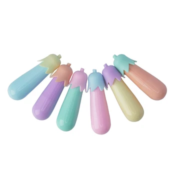 6 Pcs/lot Highlighter Mushroom And Eggplant Highlight Marker Color Pens Stationery Office School Supplies
6 Pcs/lot Highlighter Mushroom And Eggplant Highlight Marker Color Pens Stationery Office School Supplies