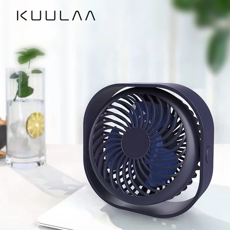 KUULAA Mini USB Desktop Fan Personal Portable Cooling Fan with 360 Rotation Adjustable Angle for Office Household Traveling Car
KUULAA Mini USB Desktop Fan Personal Portable Cooling Fan with 360 Rotation Adjustable Angle for Office Household Traveling Car