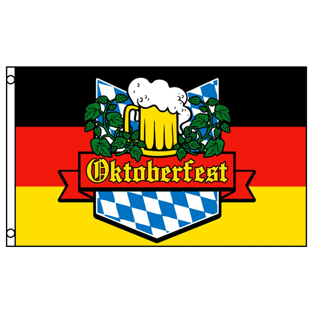 OKTOBERFEST Flag 3x5FT banner 100D 150X90CM Polyester brass grommets custom,free shipping
OKTOBERFEST Flag 3x5FT banner 100D 150X90CM Polyester brass grommets custom,free shipping