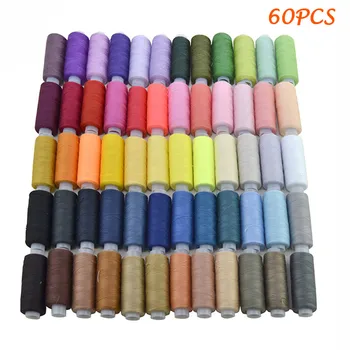 60PCS Sewing Threads 60 Colors Polyester 250Yards Per Spools for Hand Machine Sewing DIY clothing sewing threads for overlockers
60PCS Sewing Threads 60 Colors Polyester 250Yards Per Spools for Hand Machine Sewing DIY clothing sewing threads for overlockers