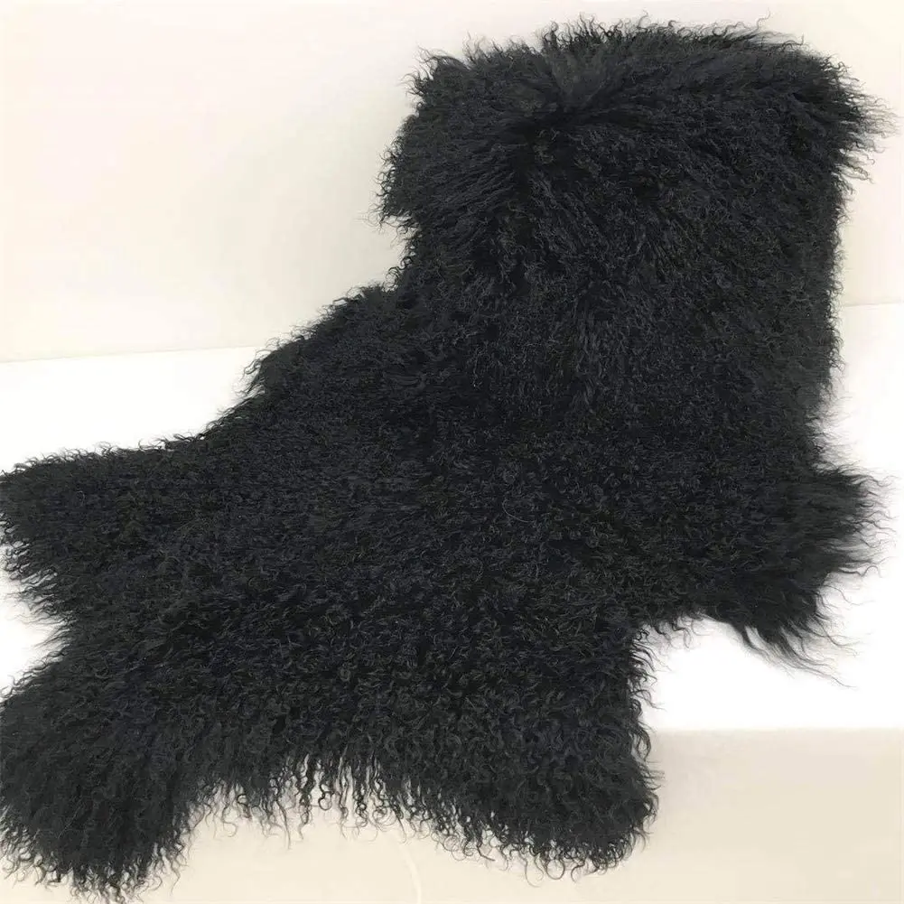 Genuine Tibetan Mongolian Lamb Sheepskin Curly Fur Rug, Hide Pelt Throw Fur Area Rug, Carpet Chair Cover, Super Soft, Fluffy
Genuine Tibetan Mongolian Lamb Sheepskin Curly Fur Rug, Hide Pelt Throw Fur Area Rug, Carpet Chair Cover, Super Soft, Fluffy