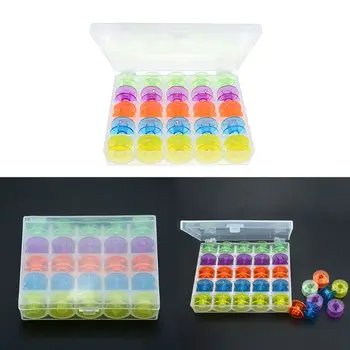 Practical Multicolored Plastic Coil Reel Empty Bobbins Colorful Sewing Machine Spools with Transparent Clear Case Storage Box
Practical Multicolored Plastic Coil Reel Empty Bobbins Colorful Sewing Machine Spools with Transparent Clear Case Storage Box