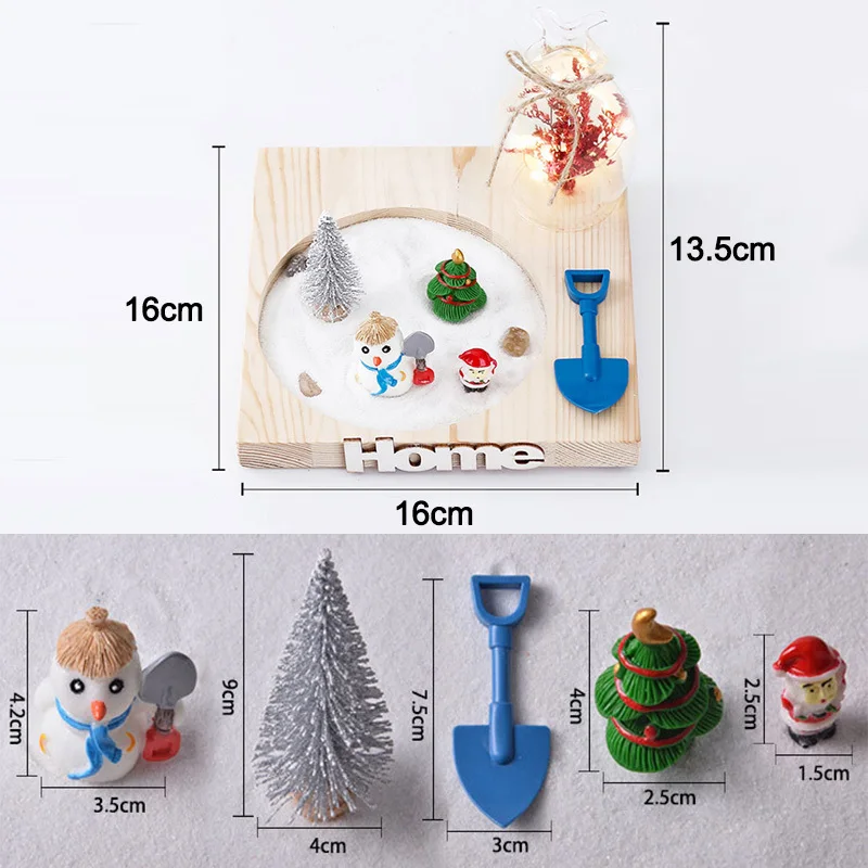 Christmas Micro Landscape Sand Table Holiday Resin Doll Crafts Ornaments Simulated DIY Micro Landscape Accessories
Christmas Micro Landscape Sand Table Holiday Resin Doll Crafts Ornaments Simulated DIY Micro Landscape Accessories
