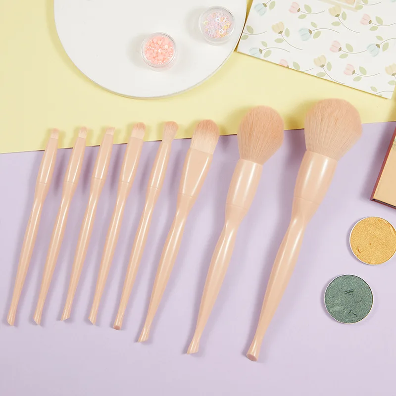 8Pcs Brush Makeup Brushes Set Powder Foundation Blush Blending Eye Shadow Lip Cosmetic Beauty Make Up Brushes Multifunctional
8Pcs Brush Makeup Brushes Set Powder Foundation Blush Blending Eye Shadow Lip Cosmetic Beauty Make Up Brushes Multifunctional