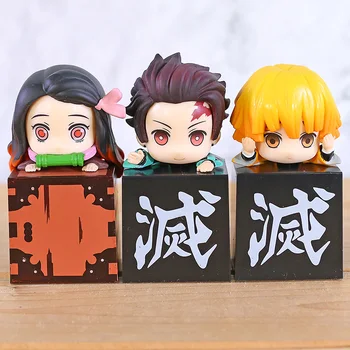 Demon Slayer Kimetsu No Yaiba Kamado Tanjirou Nezuko Agatsuma Zenitsu PVC Figure Q Version Doll Toy
Demon Slayer Kimetsu No Yaiba Kamado Tanjirou Nezuko Agatsuma Zenitsu PVC Figure Q Version Doll Toy