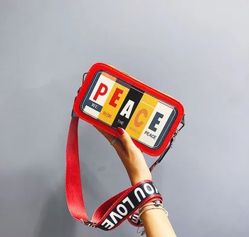 Fashion Women Letter Print Shoulder Bag Messenger Bags with Wide Strap Casual Crossbody
Fashion Women Letter Print Shoulder Bag Messenger Bags with Wide Strap Casual Crossbody