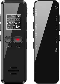 Professional Digital Voice Recorder HD Noise Reduction Portable Recorder Touch Recording Voice Recognition Dictaphone MP3 Player
Professional Digital Voice Recorder HD Noise Reduction Portable Recorder Touch Recording Voice Recognition Dictaphone MP3 Player