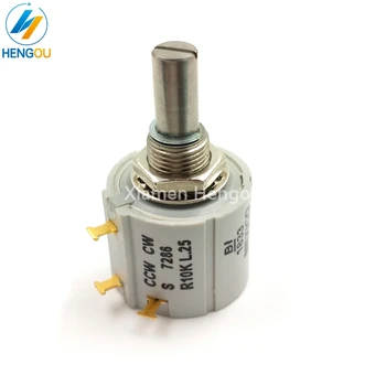 5 Pieces free shipping 71.186.5172 10K potentiometer for offset CD102 SM102 SM74 machine
5 Pieces free shipping 71.186.5172 10K potentiometer for offset CD102 SM102 SM74 machine