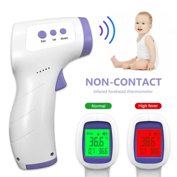 Forehead Thermometer Non Contact Infrared Thermometer Body Temperature Fever Digital Measure Tool Accurate Reading for Kid Adult
Forehead Thermometer Non Contact Infrared Thermometer Body Temperature Fever Digital Measure Tool Accurate Reading for Kid Adult