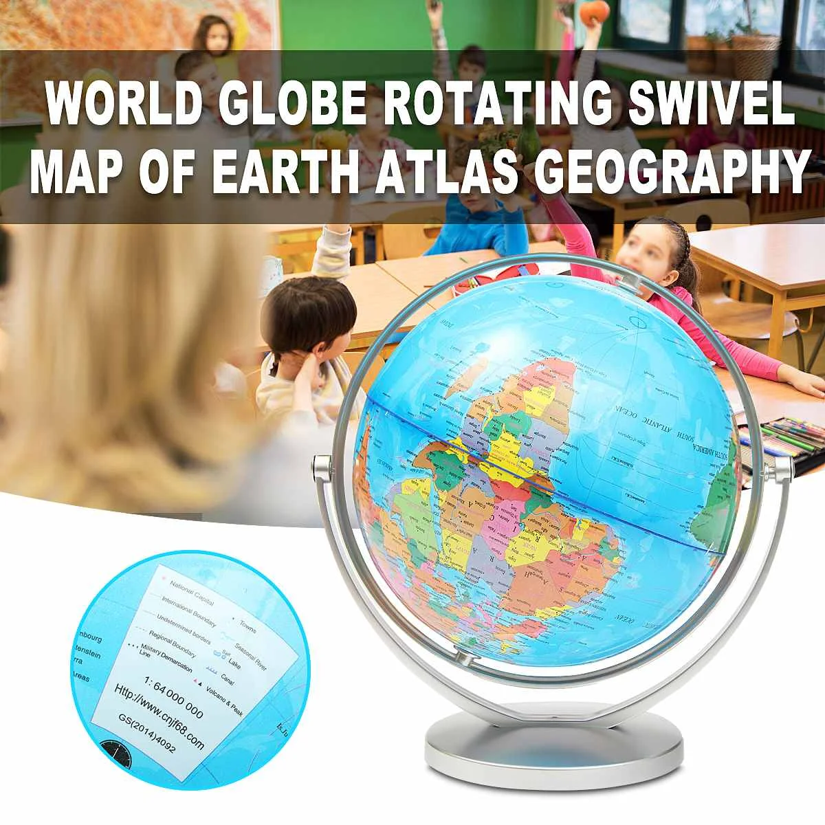 20cm World Globe Map With Swivel Stand Ocean Globe Geography Educational Desktop Decoration Kids Toy School Teaching Supplies
20cm World Globe Map With Swivel Stand Ocean Globe Geography Educational Desktop Decoration Kids Toy School Teaching Supplies