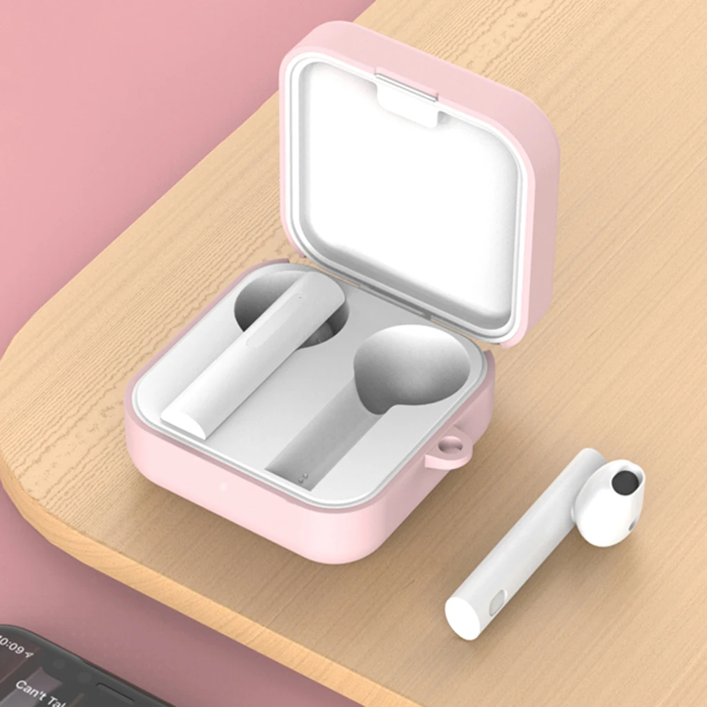 Silicone Earphone Case for Xiaomi Air2 SE Earpod Bluetooth Earphone Protective Cover Portable Silicone Case Cover Silicone Earphone Case for Xiaomi Air2 SE Earpod Bluetooth Earphone Protective Cover Portable Silicone Case Cover