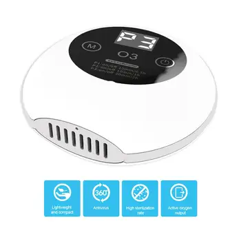 Car Ozone Machine Portable Air Purifier Home Deodorizer with 4 Modes Automatic Timing Function for Rooms Cars Deodorization
Car Ozone Machine Portable Air Purifier Home Deodorizer with 4 Modes Automatic Timing Function for Rooms Cars Deodorization