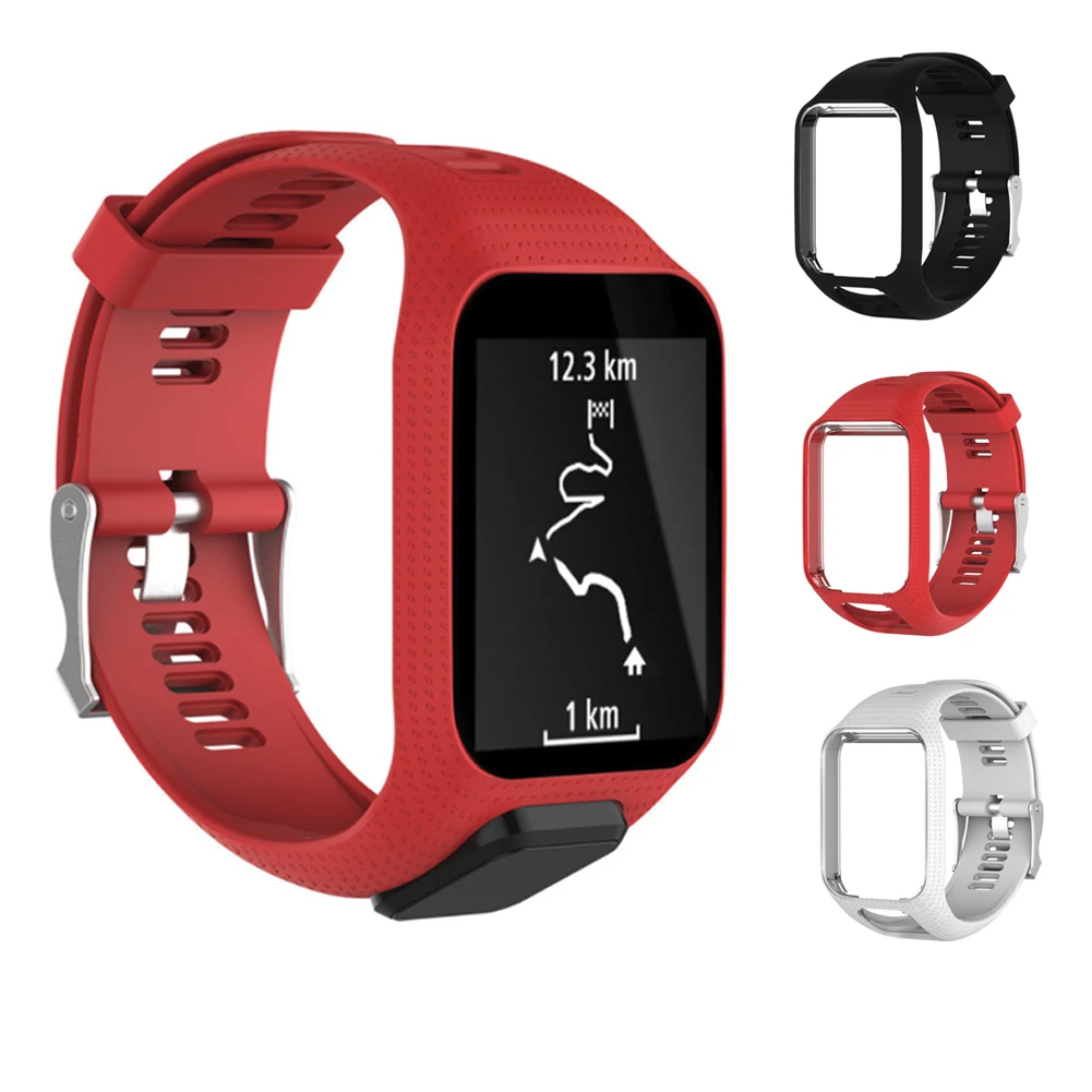 Silicone Replacement Wristband Watch Band Strap For TomTom Runner 2 3 Spark 3 GPS Sport Watch Tom 2 3 Series Soft Smart Band
Silicone Replacement Wristband Watch Band Strap For TomTom Runner 2 3 Spark 3 GPS Sport Watch Tom 2 3 Series Soft Smart Band
