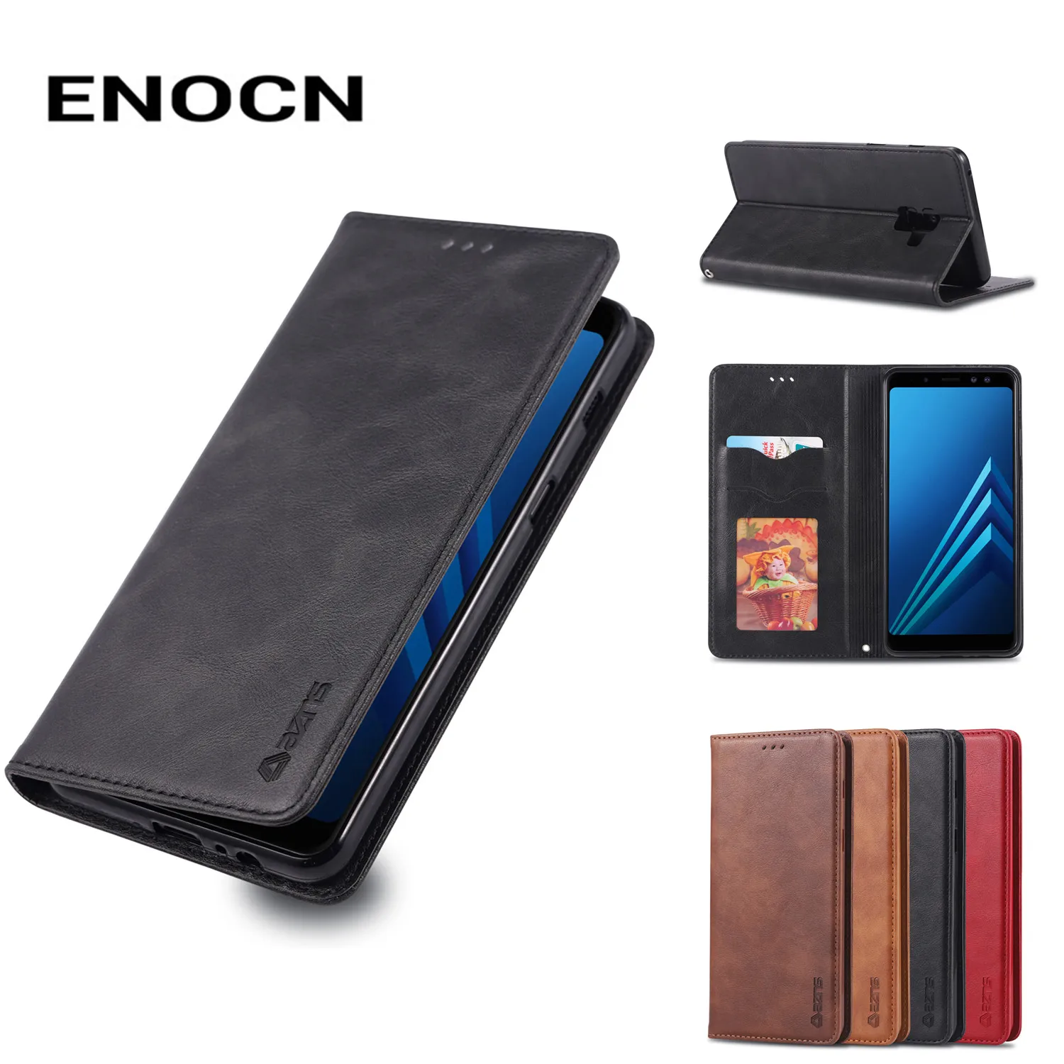 Magnetic FlipCase For Samsung Galaxy A8 2018 Case Samsung A8 PlusCover Leather Wallet Card Slots Luxury Retro Folding Phone Case
Magnetic FlipCase For Samsung Galaxy A8 2018 Case Samsung A8 PlusCover Leather Wallet Card Slots Luxury Retro Folding Phone Case