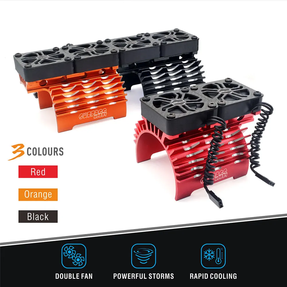 Бесщеточный двигатель Surpass Hobby, 27000 об/мин, 56 мм, охлаждающий вентилятор для ARRMA Hobbywing 56112, 5687, 5692, 1/5, 1/6, 1/7, Радиоуправляемый автомобиль
Бесщеточный двигатель Surpass Hobby, 27000 об/мин, 56 мм, охлаждающий вентилятор для ARRMA Hobbywing 56112, 5687, 5692, 1/5, 1/6, 1/7, Радиоуправляемый автомобиль