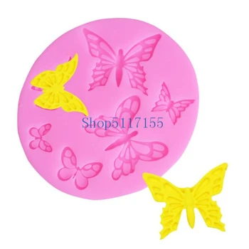 200pcs Butterfly Shaped Fondant Cake Mold Silicone Mold lace pattern Mould Bakeware Baking Cooking Tools Sugar Cookie Decor
200pcs Butterfly Shaped Fondant Cake Mold Silicone Mold lace pattern Mould Bakeware Baking Cooking Tools Sugar Cookie Decor