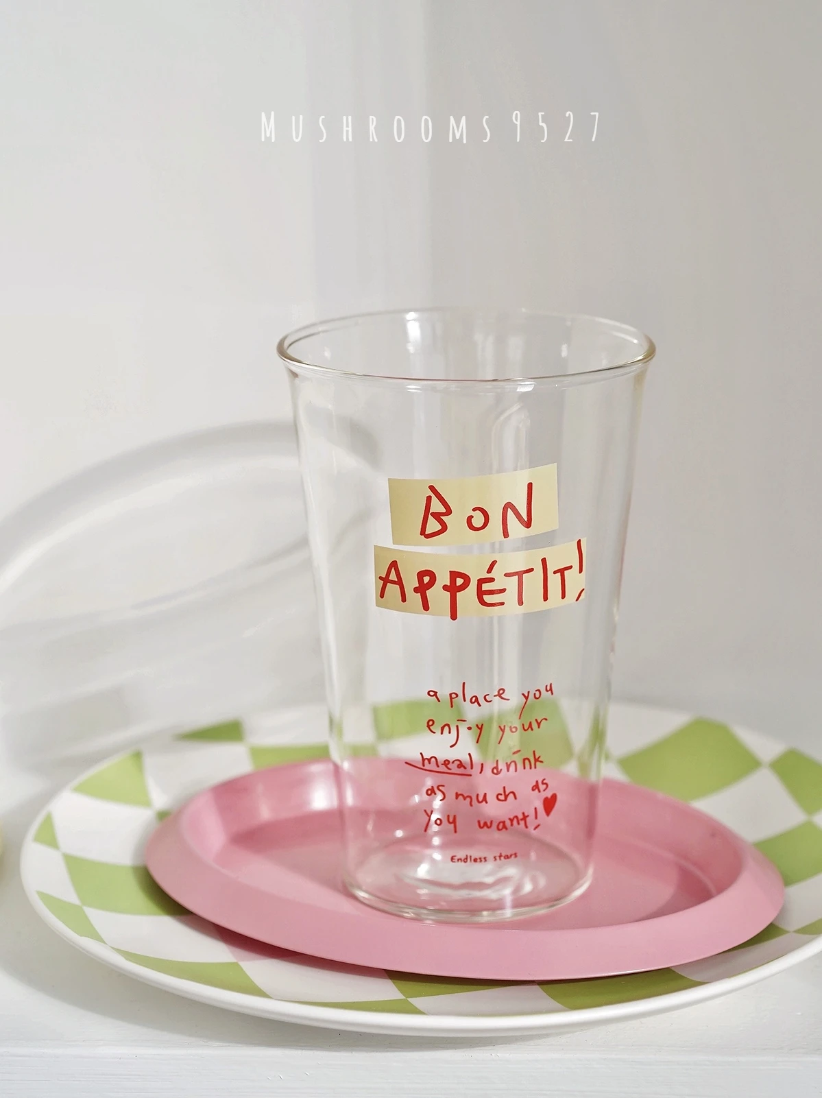 French Retro Simple Letter Printing Glass Water Cup Breakfast Cup Milk Cup High Temperature Resistance
French Retro Simple Letter Printing Glass Water Cup Breakfast Cup Milk Cup High Temperature Resistance