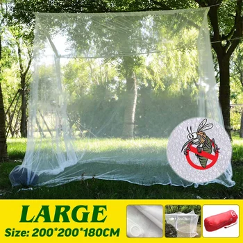 Travel Camping Mosquito Net Repellent Tent Insect Reject 4 Corner Post Canopy Bed Curtain Bed Tent Hanging Bed 200x200x180cm
Travel Camping Mosquito Net Repellent Tent Insect Reject 4 Corner Post Canopy Bed Curtain Bed Tent Hanging Bed 200x200x180cm