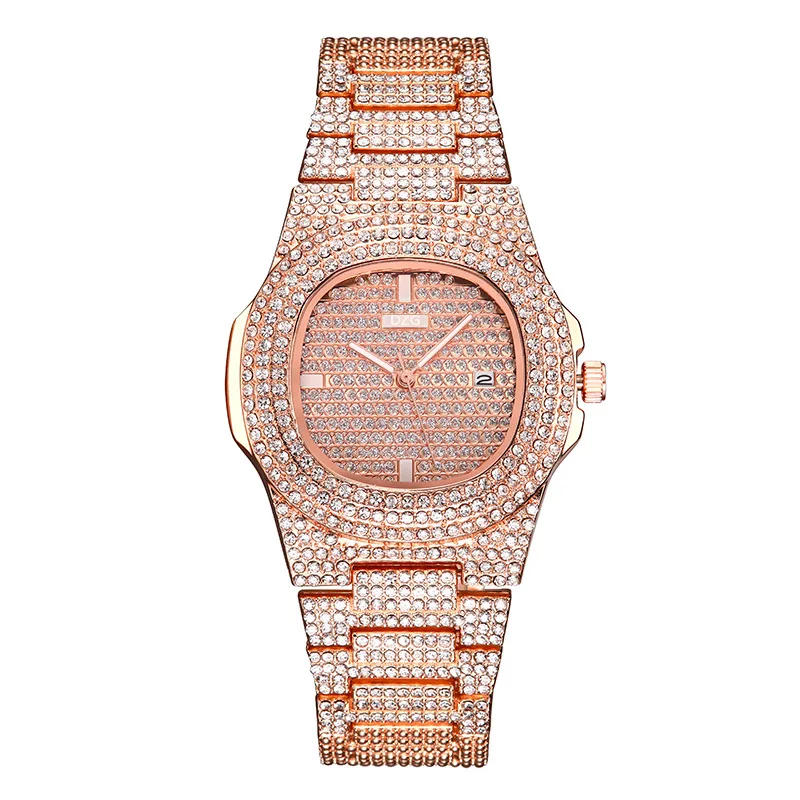 Luxury Brand Watch Women New Fashion Starry Shiny Diamond Case Strap Ladies Watches Luminous Calendar Mulher Quartz Gold Watch 
Luxury Brand Watch Women New Fashion Starry Shiny Diamond Case Strap Ladies Watches Luminous Calendar Mulher Quartz Gold Watch