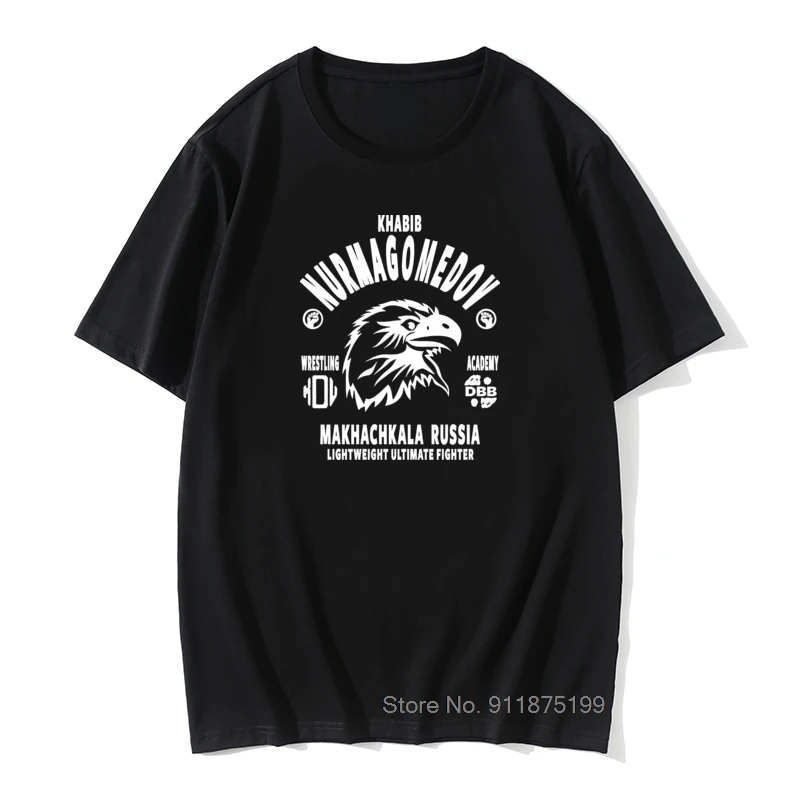 Khabib Nurmagomedov Men's T Shirt Mma Fighter Dagestan Russia Cotton Male Tshirt Basic Tees O Neck T-Shirt Original Tops
Khabib Nurmagomedov Men's T Shirt Mma Fighter Dagestan Russia Cotton Male Tshirt Basic Tees O Neck T-Shirt Original Tops