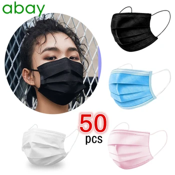 4Color 50pcs/set Bag/Box Packing Mask Disposable Non wove 3 Layer Ply Filter Mask mouth Face mask Breathable Earloops Masks
4Color 50pcs/set Bag/Box Packing Mask Disposable Non wove 3 Layer Ply Filter Mask mouth Face mask Breathable Earloops Masks
