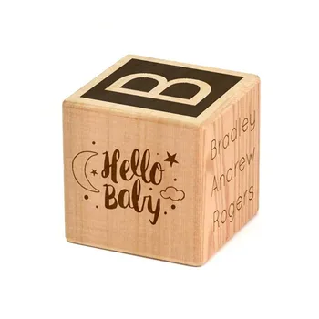 Engraved Hello Baby Block, customize wood baby Boy Girl Cube, baby shower gifts, New Parents Gift, Baby keepsake, Nursery Decor
Engraved Hello Baby Block, customize wood baby Boy Girl Cube, baby shower gifts, New Parents Gift, Baby keepsake, Nursery Decor