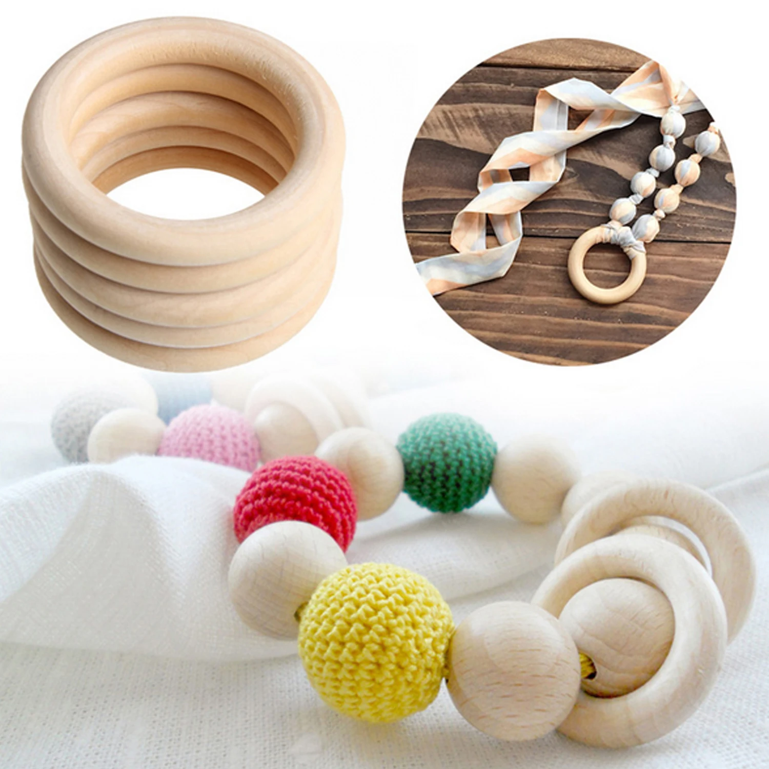 20pcs Wooden Rings 50mm Unfinished Wood Ring Circles for Teething Ring Jewelry Making DIY Macrame Crafts Supplies
20pcs Wooden Rings 50mm Unfinished Wood Ring Circles for Teething Ring Jewelry Making DIY Macrame Crafts Supplies